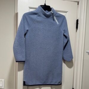 Vineyard Vines Cozy Blue Kids Dress